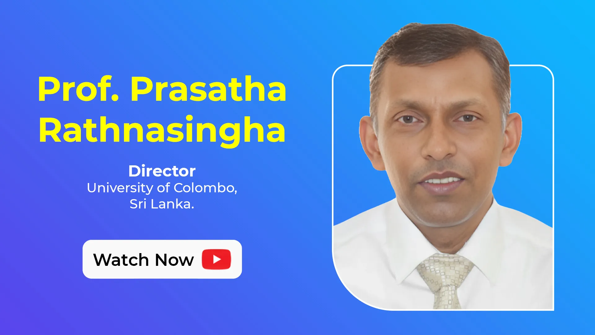 LEAP 2025 Nominee - Prof. Prasatha Rathnasingha